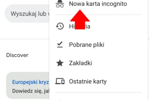 Jak włączyć tryb incognito na telefonie i chronić swoją prywatność online